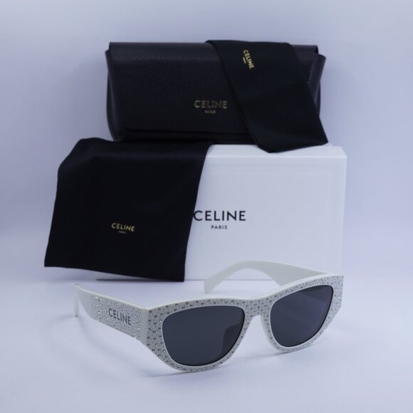 Final Price! Celine CL4278US 25A Ivory/Grey Sunglasses